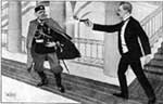 "Eugen Schauman erschießt Bobrikov"